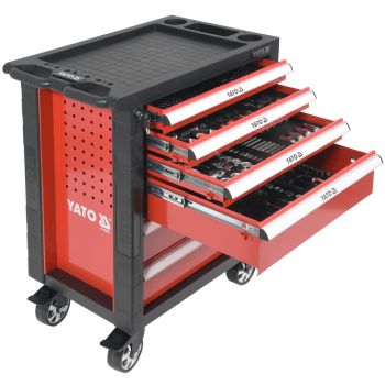 YATO Roller Cabinet 6Drawers With 177Pcs Tools  YT-55300
