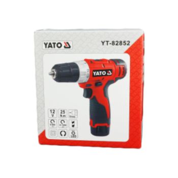 YATO Cordless Drill 12V 10mm Chuck Color Box  YT-82852