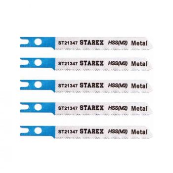Starex Jigsaw Blade U118A HSS(M2) T-Shank 5pcs/set Blister Card