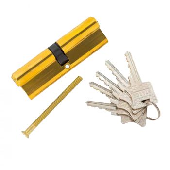 Starex Cylinder Brass 100mm/5 Brass Normal Keys (50+50) Colour Box