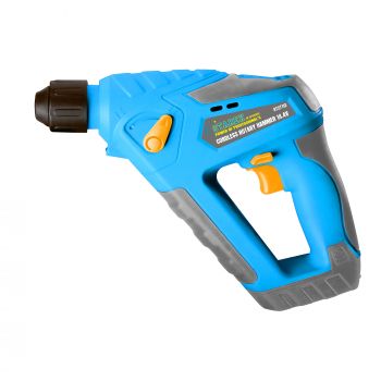 Starex ST27113 14.4V Stroke Power 1.1J Cordless Rotary Hammer with Extra Battery in Blow Case, Blue/Grey