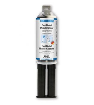 WEICON Fast Metal Minute Adhesive 24ml Grey 10551024 