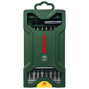 Bosch Power Tool Acc Set X-Line Screwdriver Bits 25Pcs 2607019676 