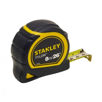 Stanley Measuring Tape 8M Bimaterial 0-30-656/36195 