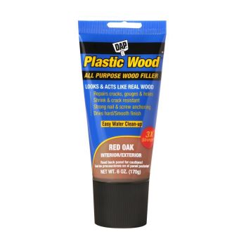 Latex Wood Filler Red Oak 6oz Plastic Wood 00583 DAP®