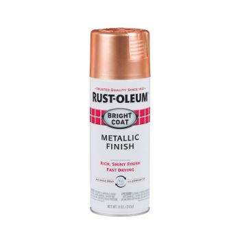 Spray Paint Stops-Rust Bright Coat Metallic Copper 11Oz 314417 Rust-Oleum