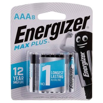 Energizer AAA Maxplus Alkaline Batteries EP92BP8T