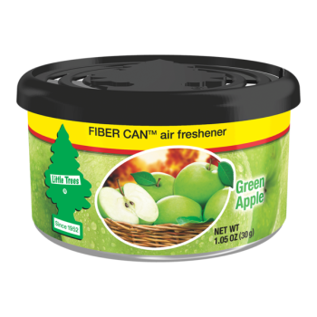 Air Freshener Organic Fiber Can Green Apple CTK-17816 Little Trees