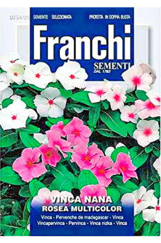 Seeds Flower Vinca Rosea Mixed FFS 354/20 Franchi