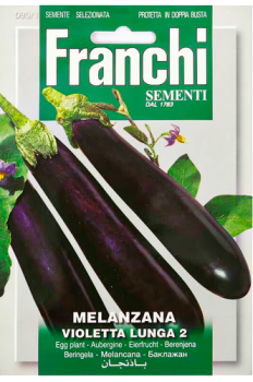 Seeds Veg. Eggplant Long Violet FVS 90/1 Franchi