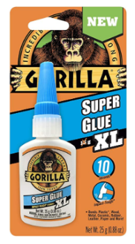 Gorilla Super Glue XL 25grams Bottle 7400202 