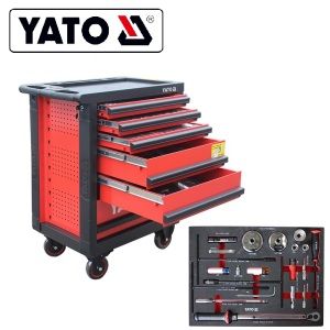 Roller Cabinet 7Drawers With 400Pcs Tools Yato Brand YT-55302