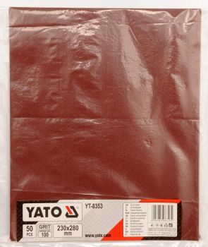 YATO Water Proof Sand Paper 230x280 Gr.100 1pc  YT-8402 (99435)