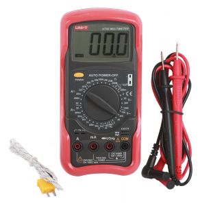 Digital Multimeter (Capacitance Frequency Temp Resistance Transistor Diode and Continuity Buzzer) UT 55+H Uni-T