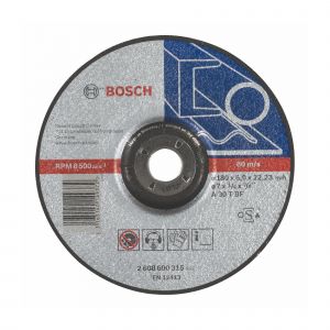 Bosch Grinding Disc Metal 180mm 2608600315
