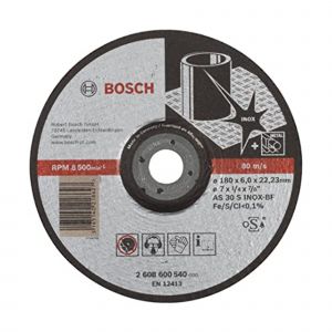 Bosch Grinding Disc Inox 180mm 2608600540