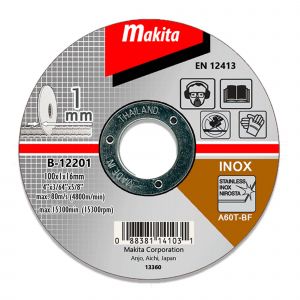 Makita inox Thin Cut Off Wheel 100x1x16mm B12201