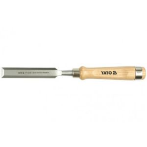 YATO Wood Chisel 18mm Wooden Handle Double Blister Card  YT-6247